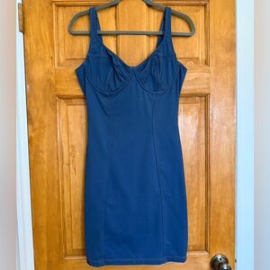 ‼️SOLD‼️Blue Denim Look Mini Dress